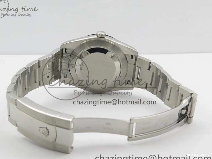 0406 Sporty DateJust 126334 SS Noob 1:1 904L Best Edition Blue Dial Diamond on Oyster Bracelet A 3164